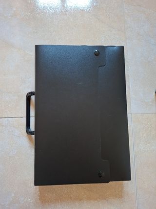 3 carpetas proyectos, duras de cartón + 1 carpeta