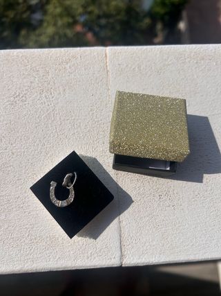 Colgante herradura plata/oro