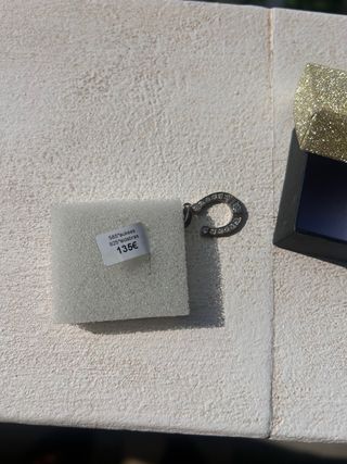 Colgante herradura plata/oro