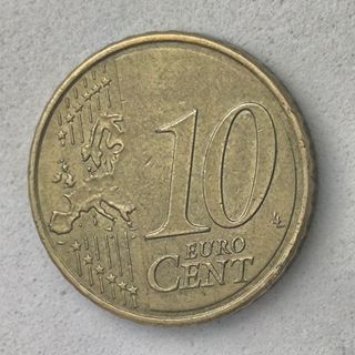 10-04053-España 10 cent € -  2019 - troquel irregu