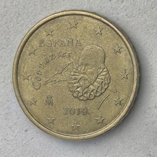 10-04053-España 10 cent € -  2019 - troquel irregu