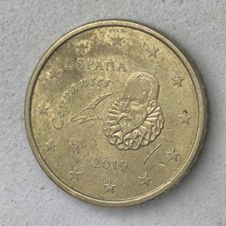 10-04054-España 10 cent € -  2019 - troquel irregu