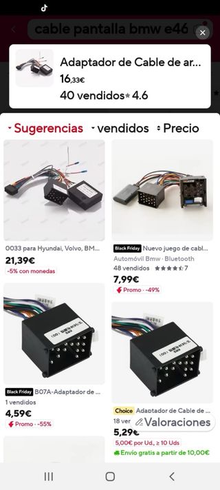 Radio DVD GPS BMW E46. android