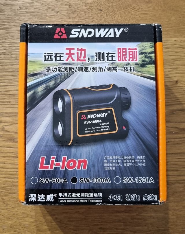 Misuratore distanza telescopico SNDWAY SW-1000A