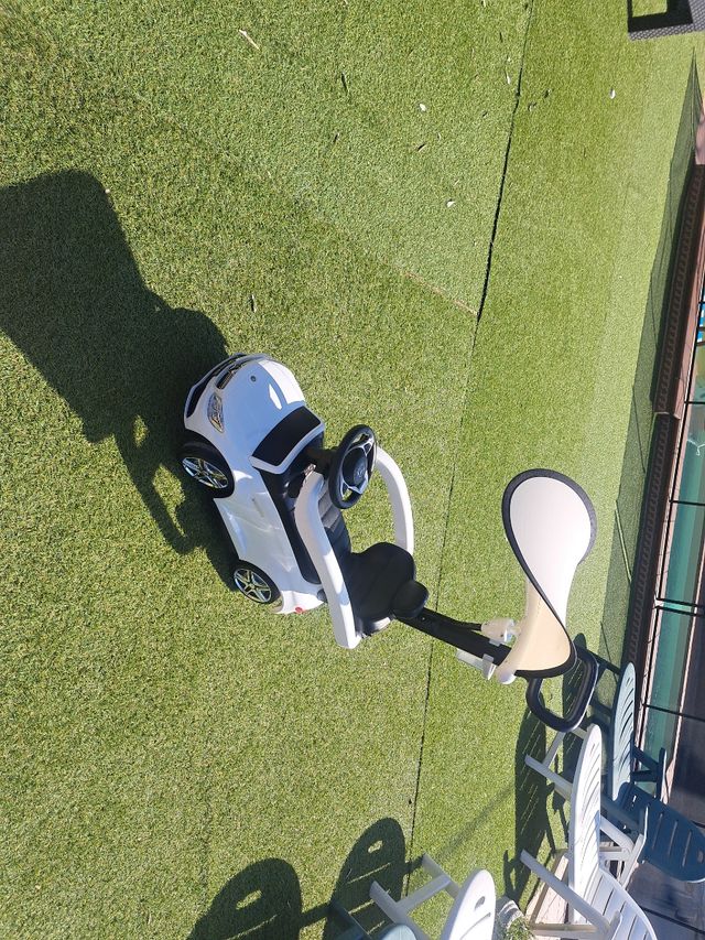 Coche paseo bebé blanco