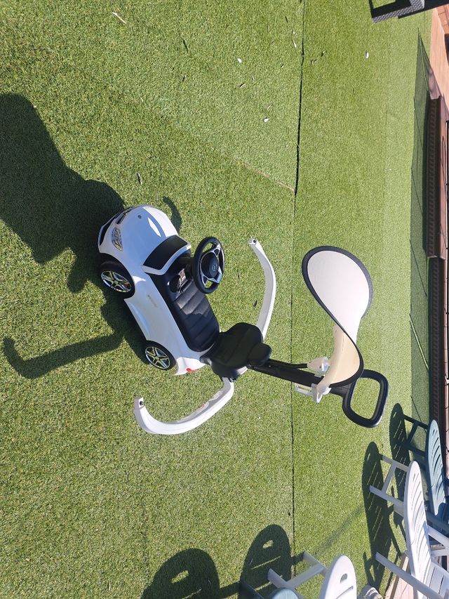 Coche paseo bebé blanco