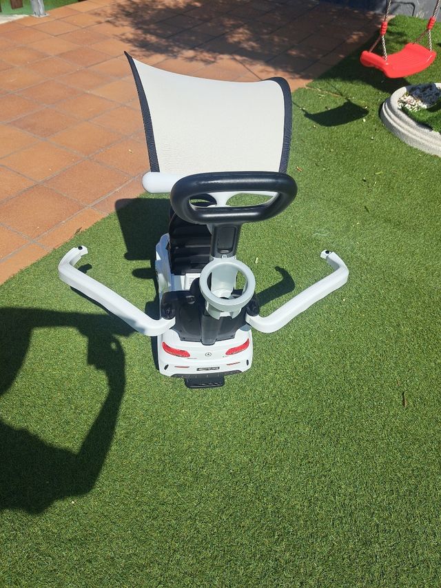 Coche paseo bebé blanco