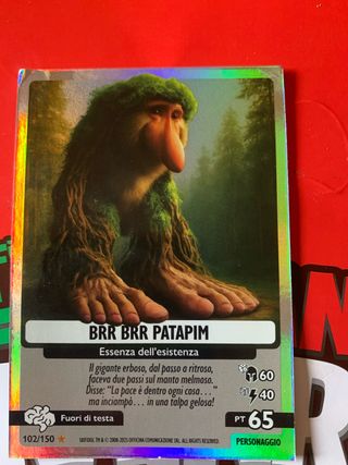 Carta Brainrot - Brr Brr Patapim
