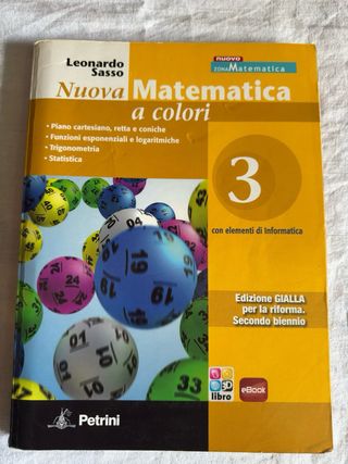 Libro "Nuova Matematica a colori 3"