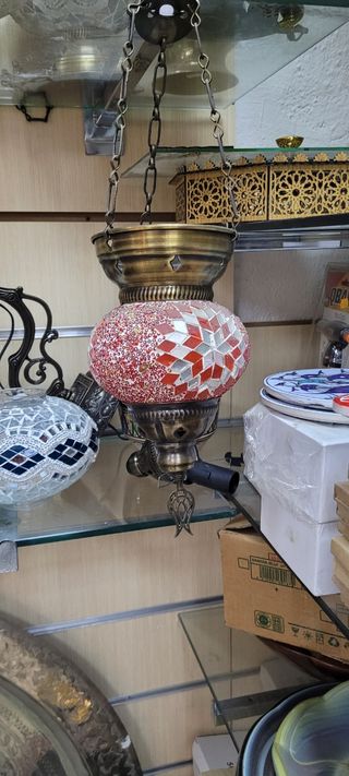 Lámpara colgante mosaico