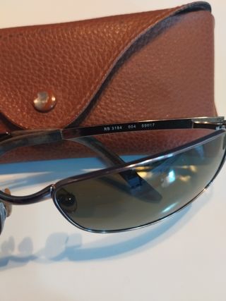 Ray-Ban Gafas Sol - Marrón-Verde