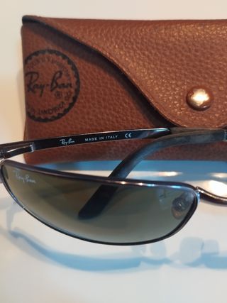 Ray-Ban Gafas Sol - Marrón-Verde
