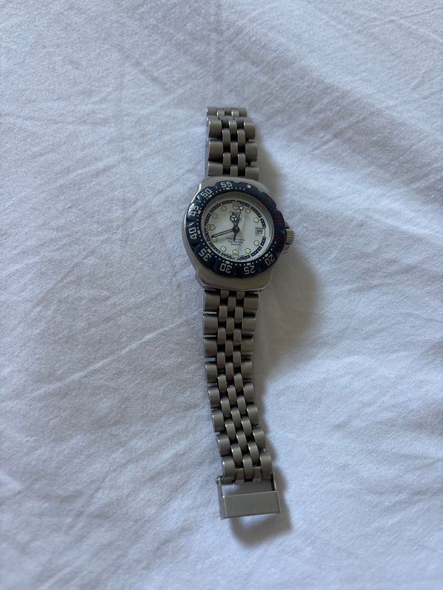 Tag Heuer Vintage - Reloj plata