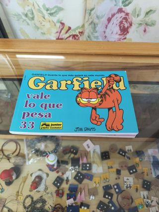 Garfield vale lo que pesa