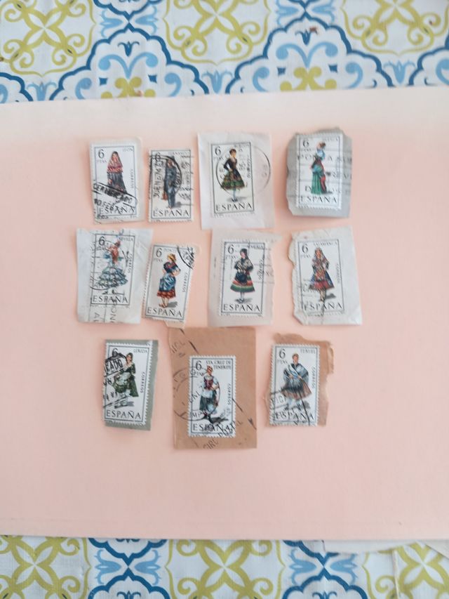 Sellos España: 11 sellos antiguos