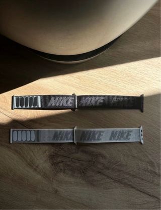 Correas Nike Apple Watch - Negro y Gris