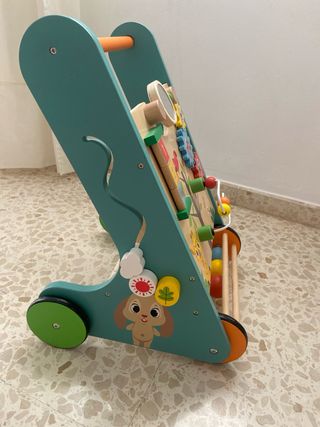 Andador actividades bebé - Madera