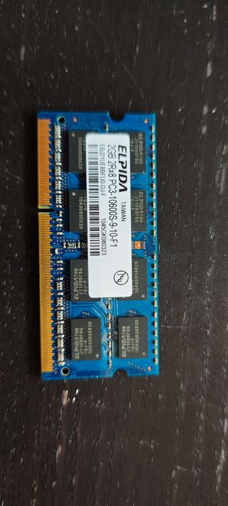 Memoria RAM ELPIDA DDR3 2GB SODIMM