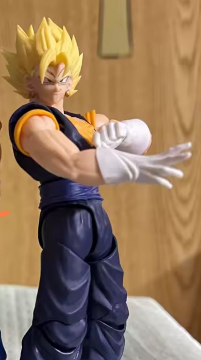 Cabellera Vegito SSJ para sh Figuarts