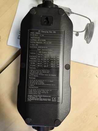 Cargado coche eléctrico 