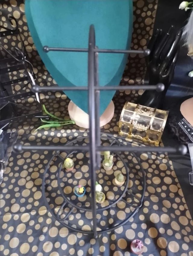 Expositor de collares - Negro