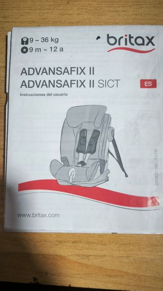 Britax Romer Advansafix II SICT