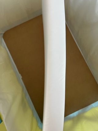 Minicuna moisés bebé - Azul y Amarillo