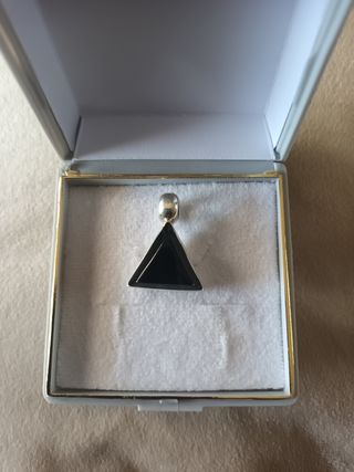 Colgante triángulo plata 925mm