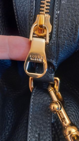 Bolso Loewe - Piel negra y marrón