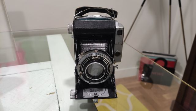 Welta Weltur II (1936).Cámara de fuelle