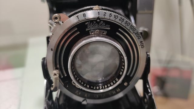 Welta Weltur II (1936).Cámara de fuelle