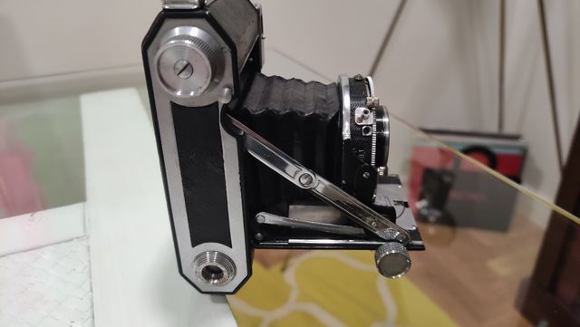 Welta Weltur II (1936).Cámara de fuelle