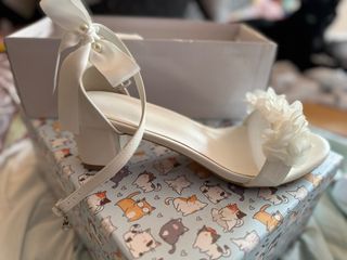 Zapatos novia blancos - Tacones