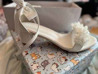Zapatos novia blancos - Tacones