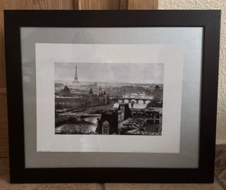 Cuadro París - Foto B&N