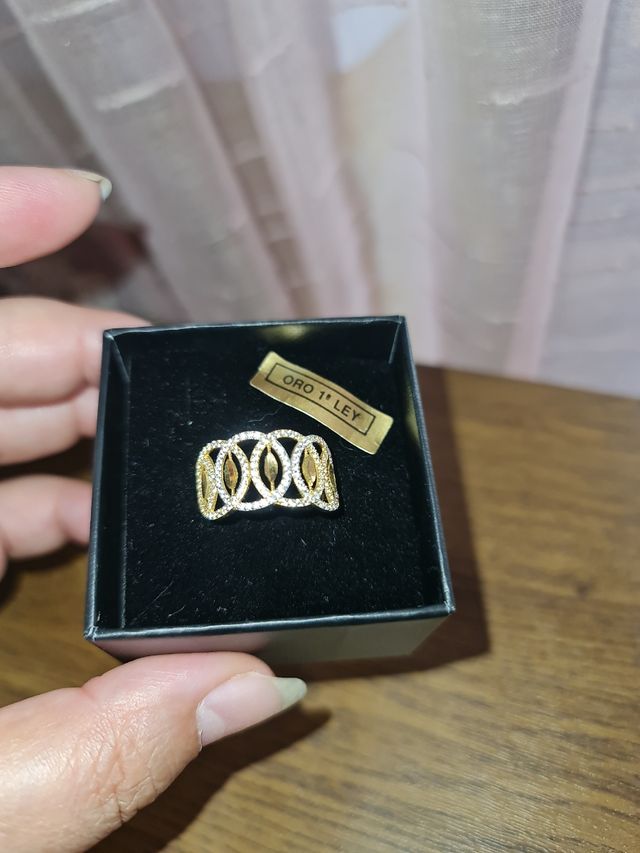 Anillo oro 18 kilates- Alianza