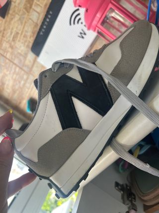 Zapatillas New Balance 574 Gris Blanco