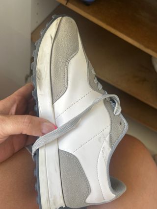 Zapatillas New Balance 574 Gris Blanco