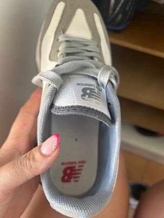 Zapatillas New Balance 574 Gris Blanco