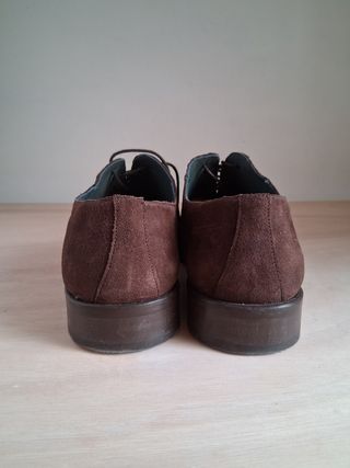 Zapatos Oxford HUSSARS serraje marrón 43