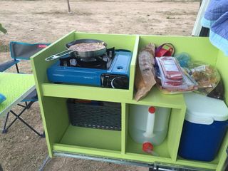 Muebles camper vw caddi maxi