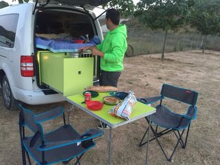 Muebles camper vw caddi maxi