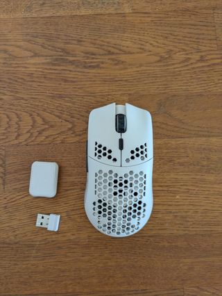 Ratón inalámbrico blanco Glorious model O wireless