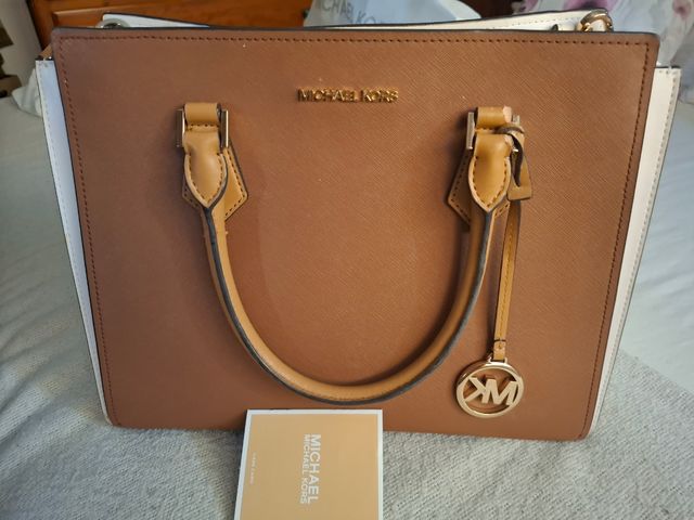 Bolso Michael Kors marrón beige