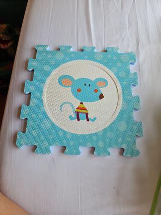 Alfombra Puzzle Infantil Woodland Colors
