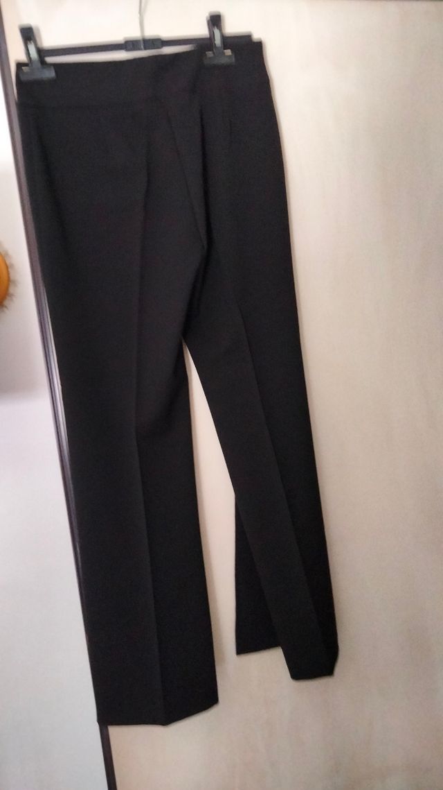 Pantaloni palazzo neri donna