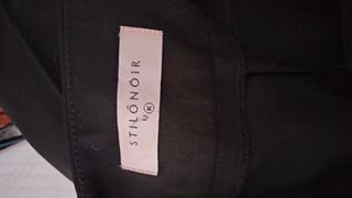 Pantaloni palazzo neri donna