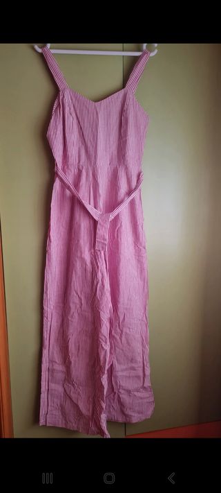 Mono rayas rosa talla S