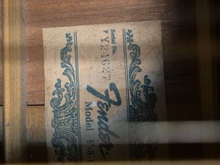 Guitarra Fender F-5-12 12 cuerdas