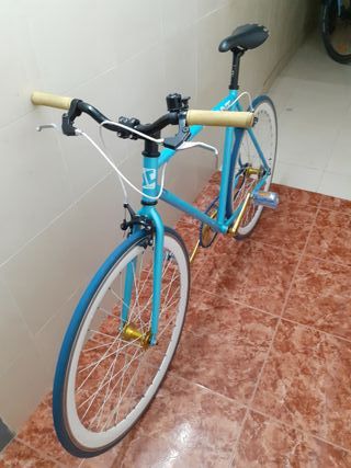 Bicicleta Fixie azul - RideZone